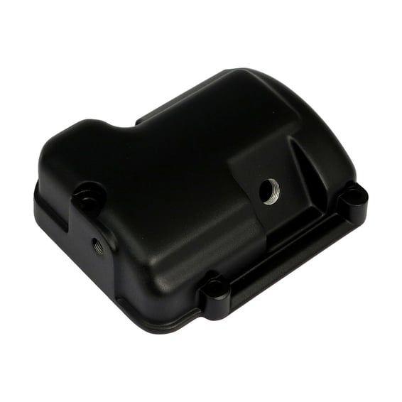 Transmission top cover. Black