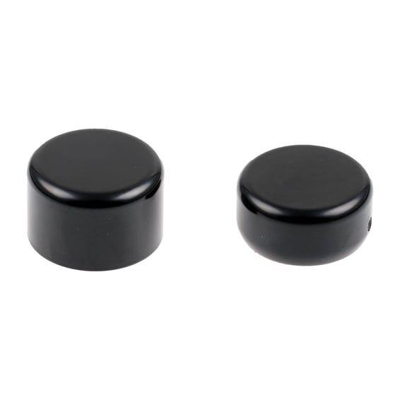 rear wheel axle cover kit. Gloss black
