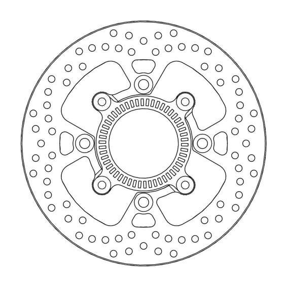 Halo series brake rotor