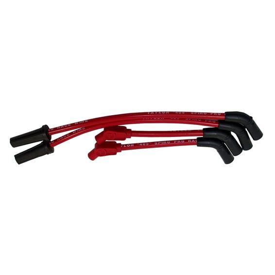 409 Pro-Race spark plug wire set. Red