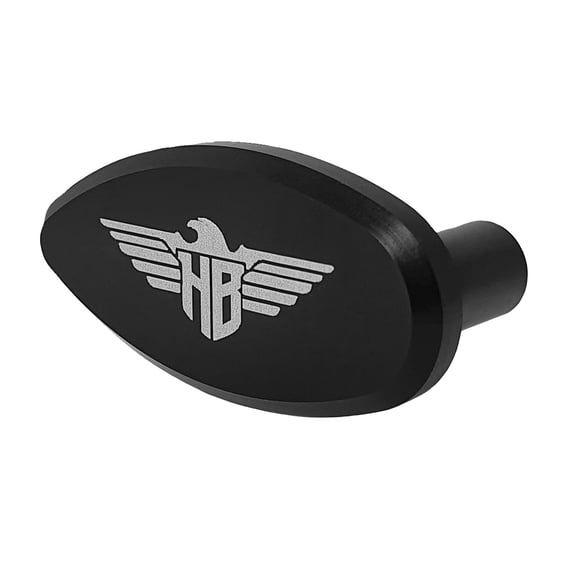 fender strut cover plates. Black