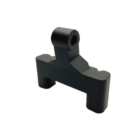 headlamp mount bracket. Black
