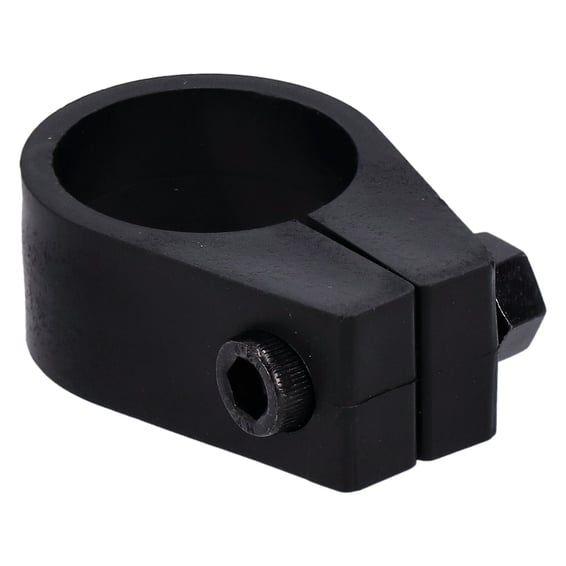 universal oil cooler clamp. 1-1/4", black