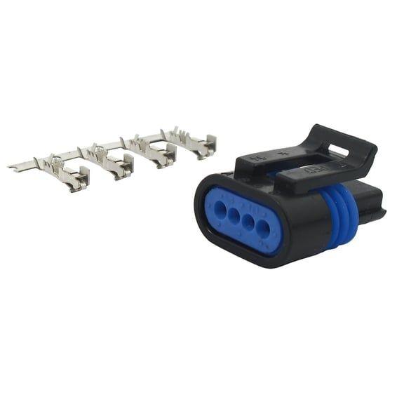 NAMZ, connector idle speed control/coil. 4-pin