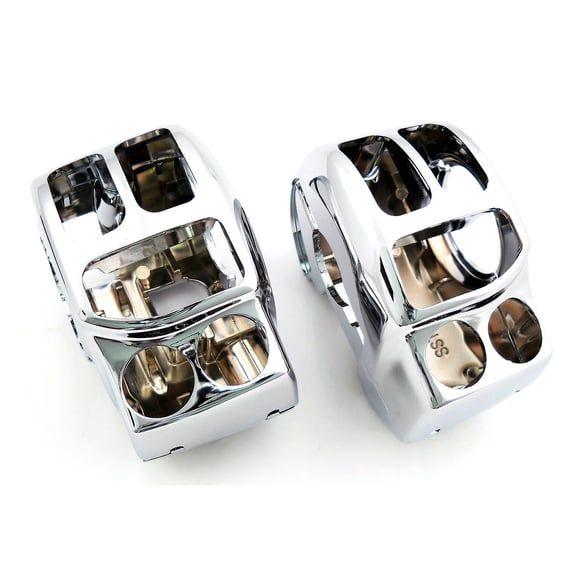 Switch housing set. Chrome
