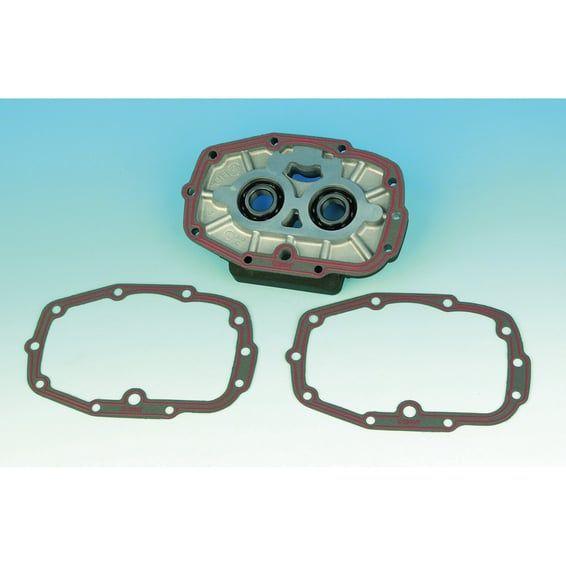 James, transmission bearing housing gasket. Paper/silicone
