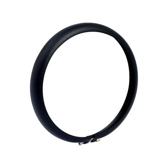Headlamp trim ring. 5-3/4". Black wrinkle