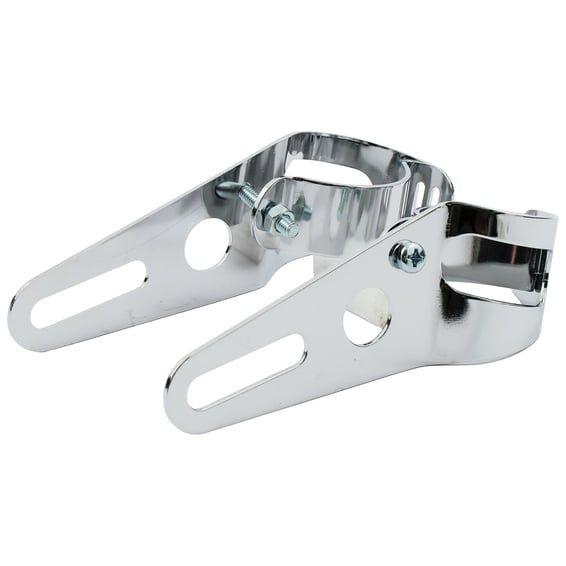 Frisco-basic headlamp bracket assembly. Chrome. 37-42mm