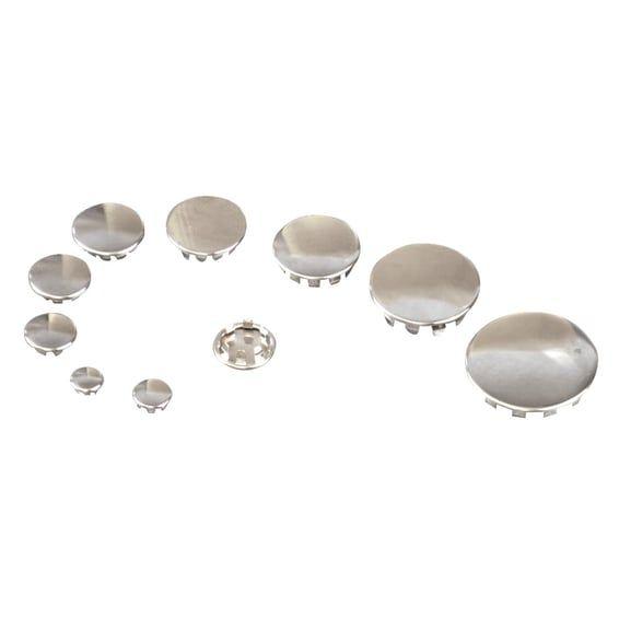 GW push-in plugs 5/16", chrome