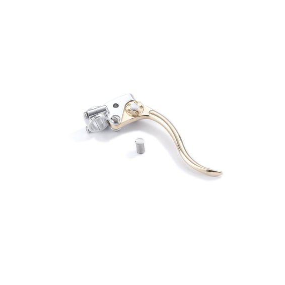 K-Tech, DeLuxe mechanical brake lever assembly. Brass/alu