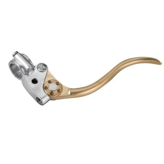 K-Tech, DeLuxe mechanical clutch lever assembly. Brass/alu