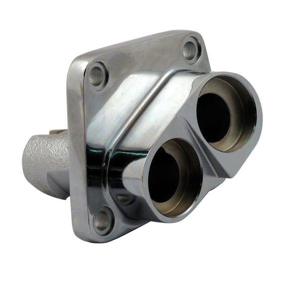 53-84 tappet block, front. Chrome