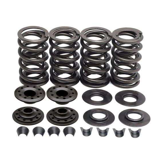 KPMI, valve spring kit. .600" lift. Steel top collars