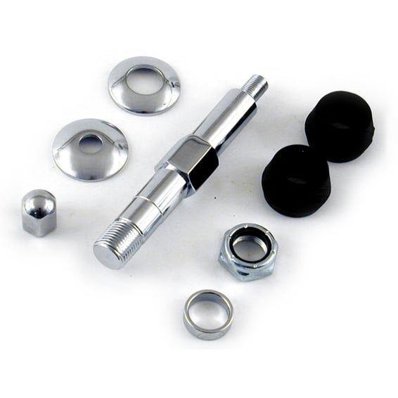 Upper shock stud kit chrome