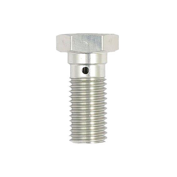 Banjo Bolt silver anodized M10x1.25