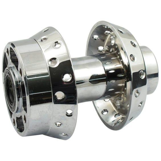 Front wheel hub, chrome