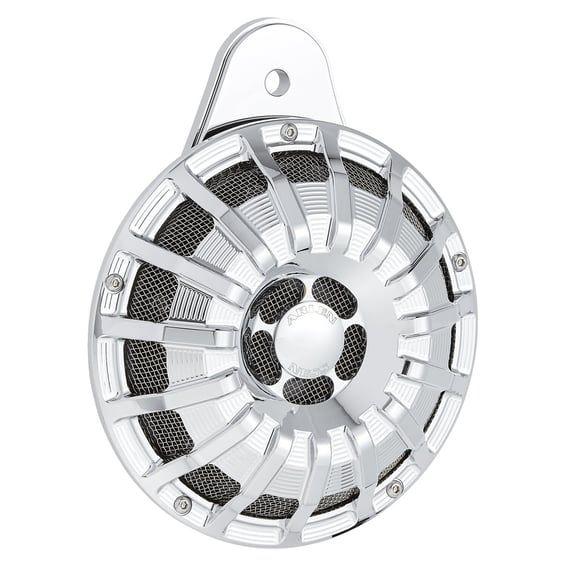 15-spoke horn cover. Chrome