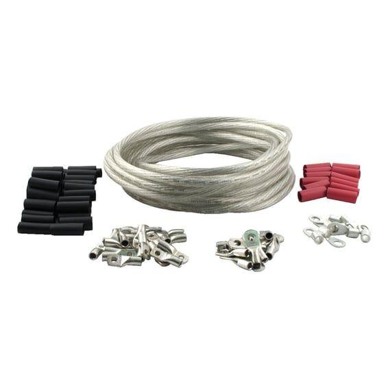 custom 25 foot battery cable kit. Clear