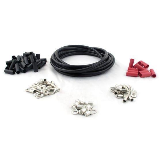 custom 25 foot battery cable kit. Black