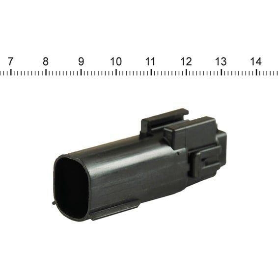 NAMZ, Molex MX-150 connector. Black, receptacle, 4-pin