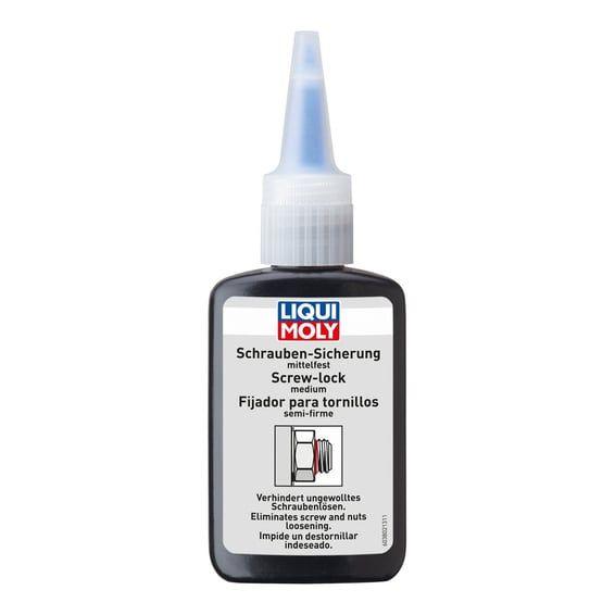 thread locker. Medium strength. 50 gram bottle
