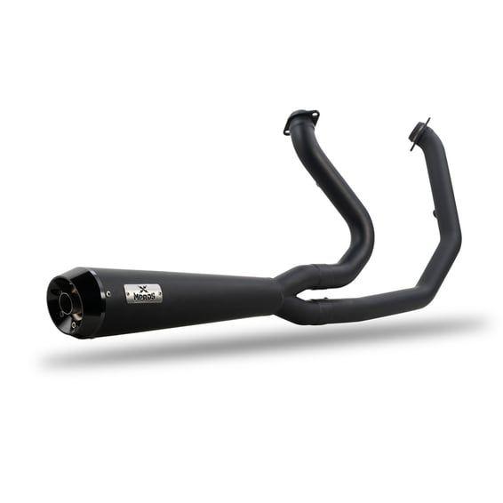 M8 Softail 2-1 exhaust. SS Black. Euro 4/5