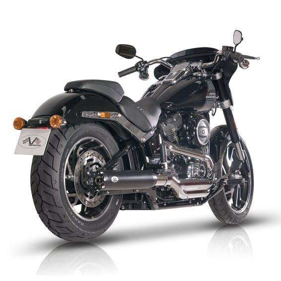 Revolver slip-on muffler Sport Glide. Black