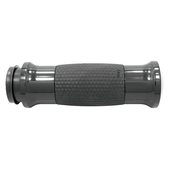 Avon, Air Gel handlebar grip set. Black anodized