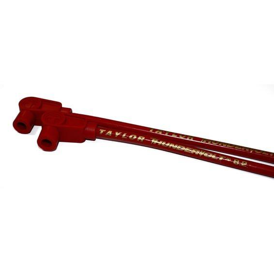 8.2mm ThunderVolt spark plug wire set. Red