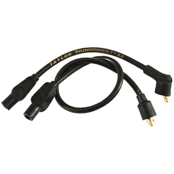 8.2mm ThunderVolt spark plug wire set. Black