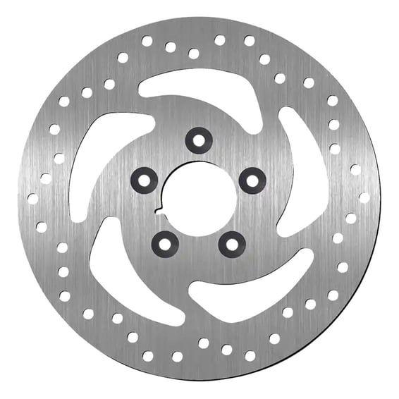 '5-Spoke Swept Rigid' brake rotor 260mm. Rear