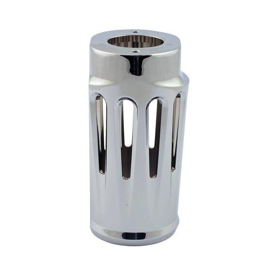 Deep Cut fork boots. Chrome