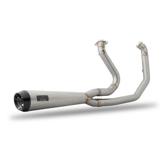 M8 Softail 2-1 exhaust. Titanium. Euro 4/5