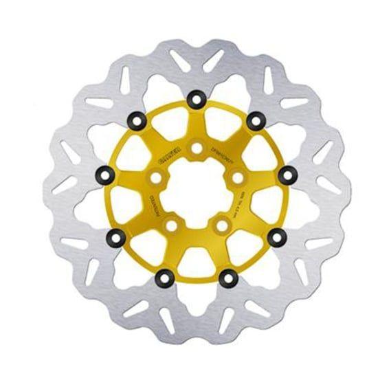 brake rotor. Wave. Floating. Gold. 292x5mm