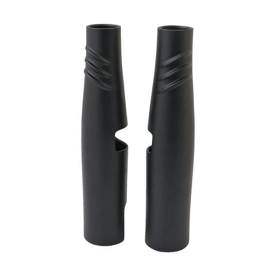 Bombshell 49 upper fork tube covers. Black