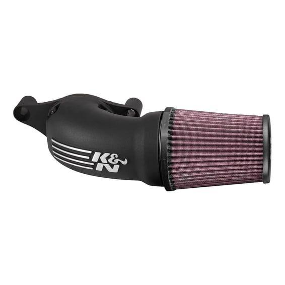 AirCharger performance air cleaner kit. Black CC logo