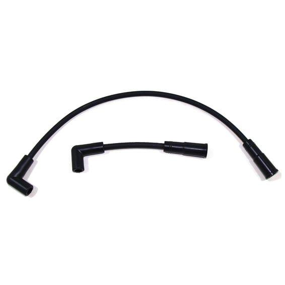8mm Street Thunder spark plug wire set. Black