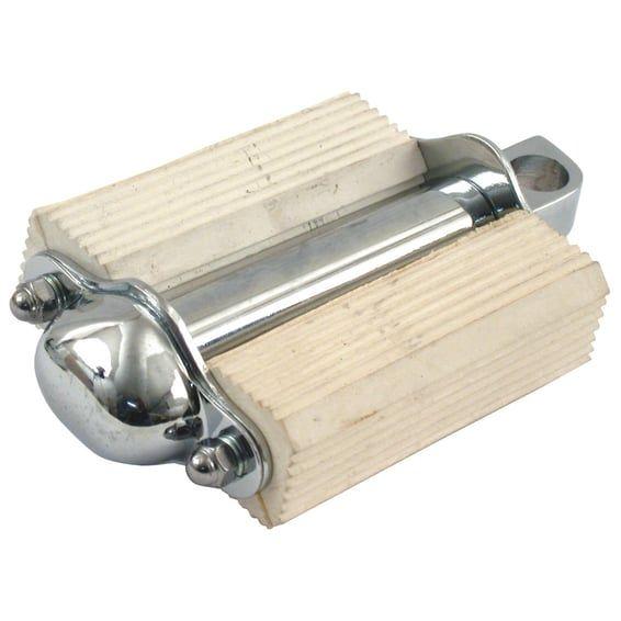 Kick pedal, 'Bicycle style'. White