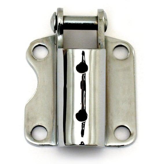 Jiffy mounting bracket. Chrome