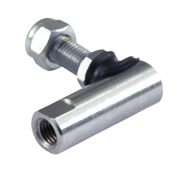 Shifter rod end. Chrome