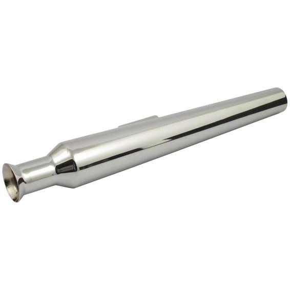 Bell tip universal muffler. 20" long