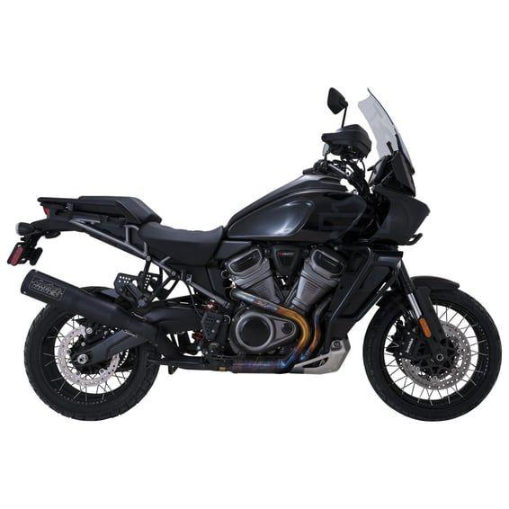 Adventure Hi-Output 450 slip-on muffler. Blac