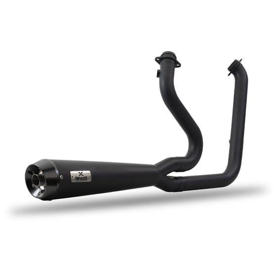 6-sp TC Dyna 2-1 exhaust. SS Black. Euro 3
