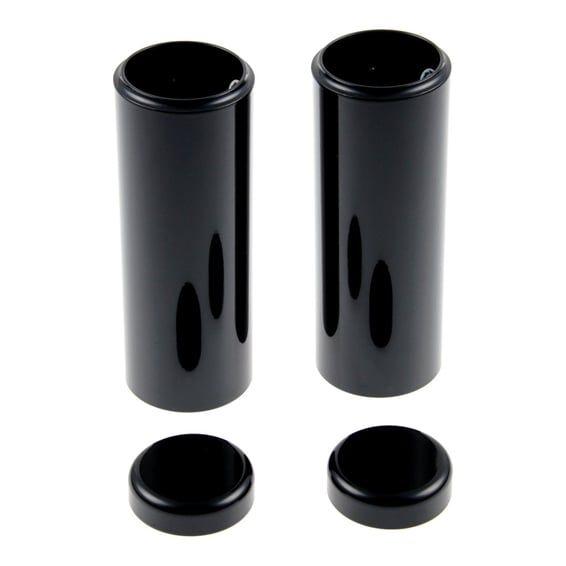 4-piece fork tube cover kit, gloss black