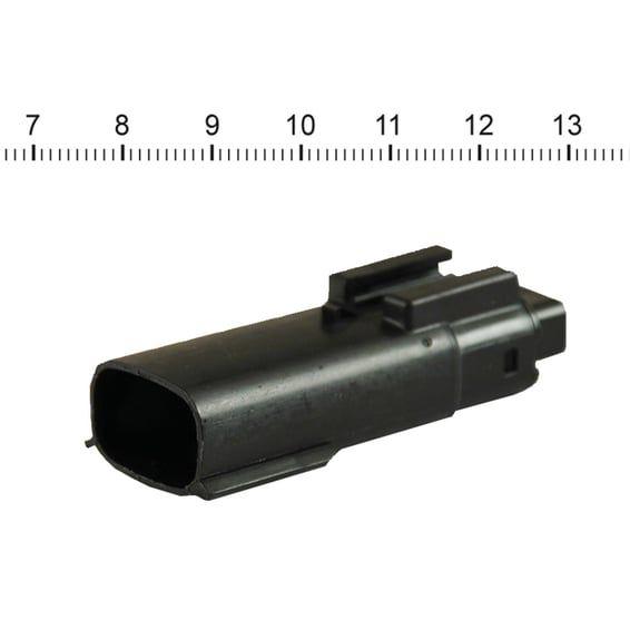 NAMZ, Molex MX-150 connector. Black, receptacle, 3-pin