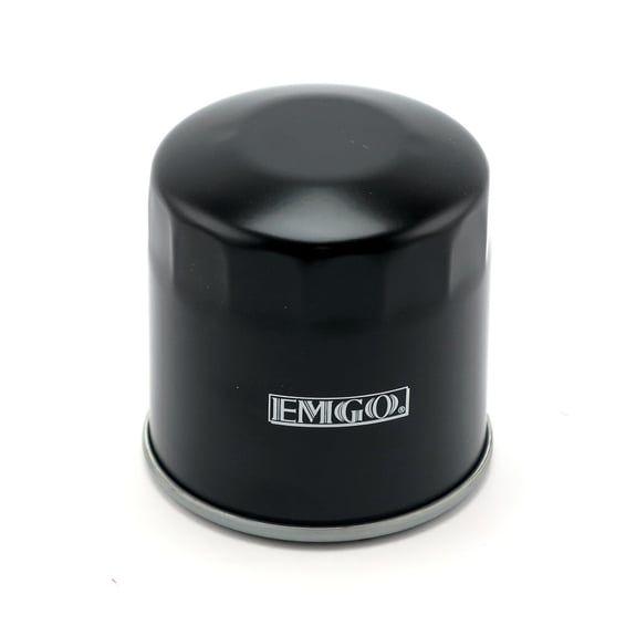 spin on oil filter black