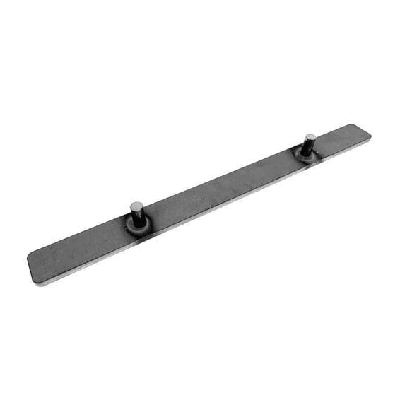 solo seat rear bracket. Raw steel