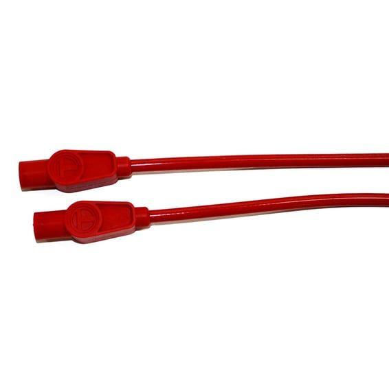 8mm Pro Wire spark plug wire set. Red