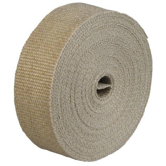 exhaust insulating wrap. 2" wide. Brown