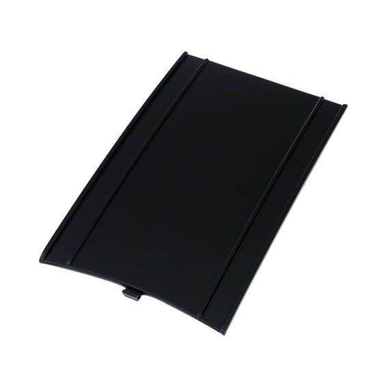 Die-cast dash panel. Black